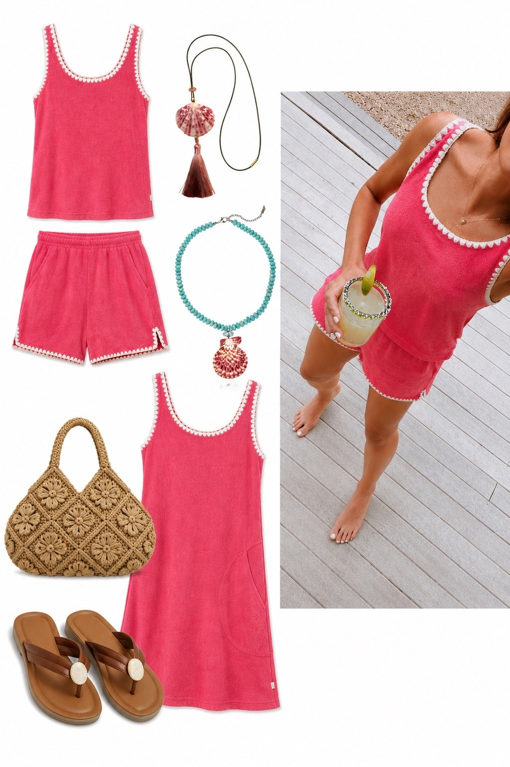 Summer terrycloth set