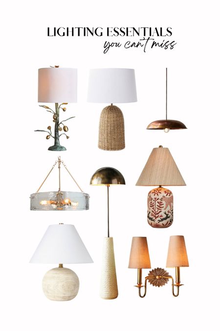 Lighting essentials you can’t miss!

lamp, pendant light, modern light, floor lamp 

#LTKhome #LTKSale