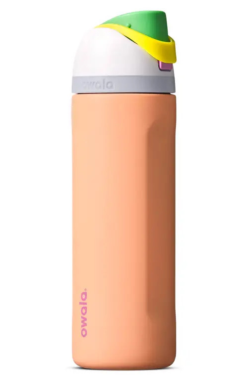 Owala 24oz. FreeSip Stainless Steel Water Bottle in Peachy Keen at Nordstrom, Size 24 Oz | Nordstrom