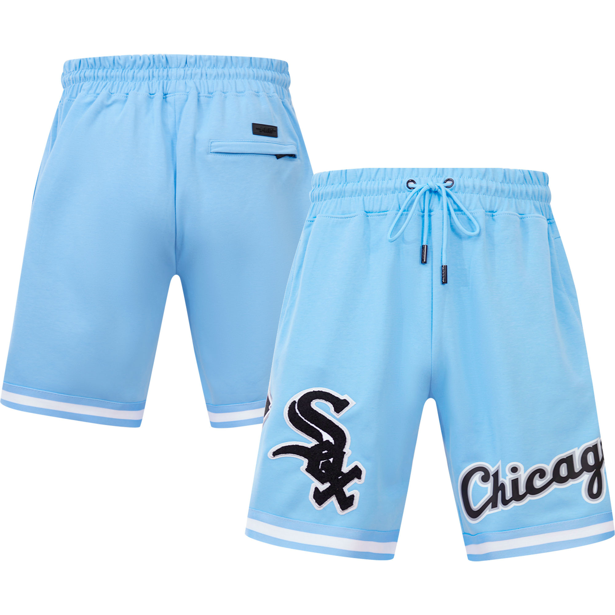 Men's Pro Standard Blue Chicago White Sox Classic Chenille Double Knit Shorts | Fanatics