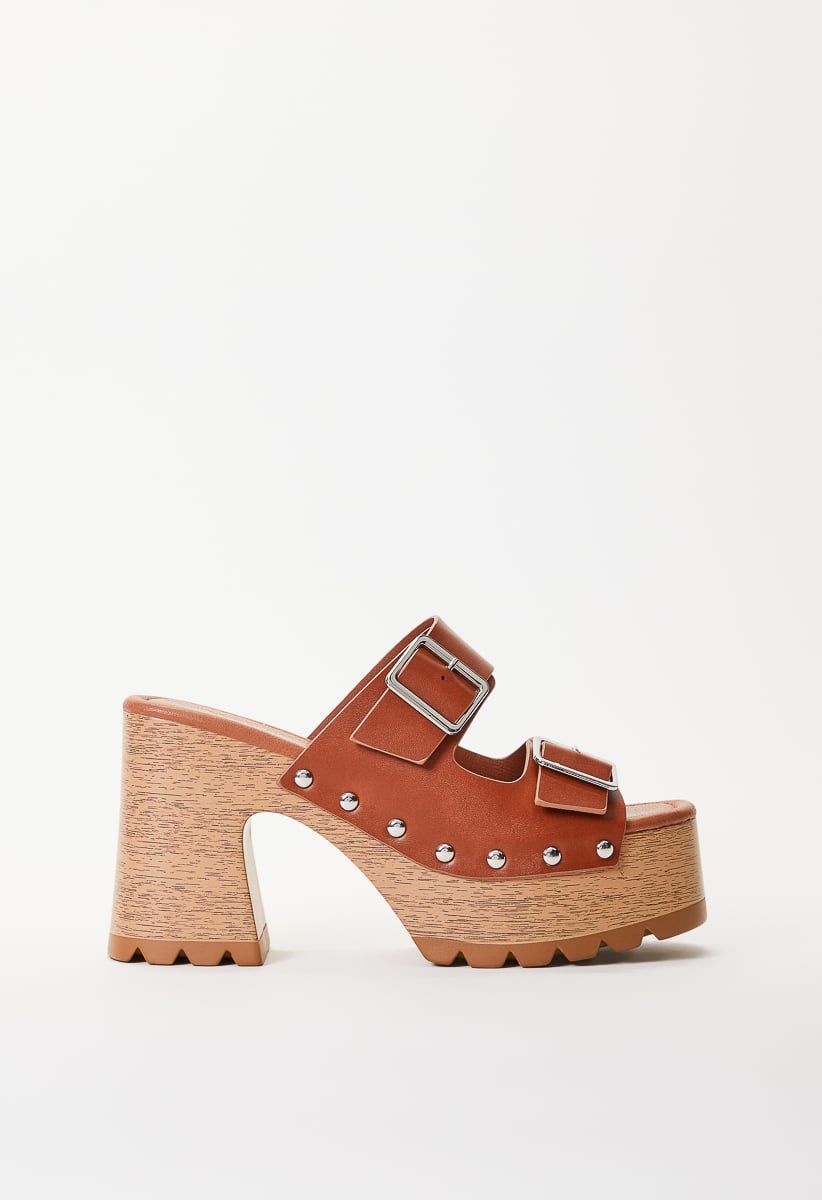 Adria Platform Slide Sandal | ShoeDazzle