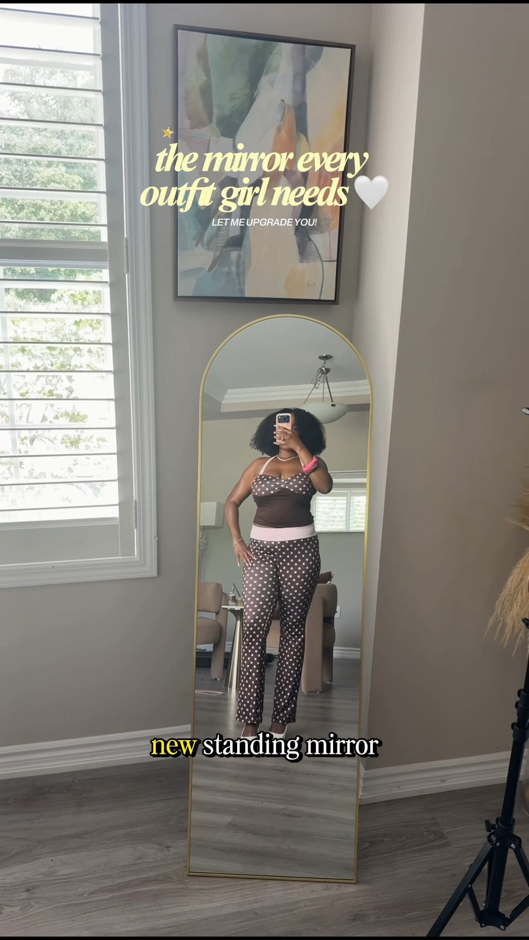 the real reason i needed a new floor length mirror 🪞✨ #stylebyemmanuela 

as someone who’s always taking outfit pics before heading out, this was such a needed upgrade 🤍 my outfit content setup just got a little better and i’m already loving the difference 📸

found it on @amazonca @amazonhome @amazoninfluencerprogram 🤎

#amazonfinds #amazonhome #ootdinspo #fashioncontentcreator

#LTKcanada #LTKsummer #LTKgiftguide