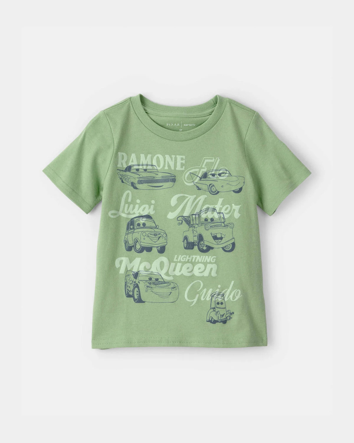 Toddler Boy \u00a9Disney/Pixar Cars Graphic Tee - Green | Carter's Inc