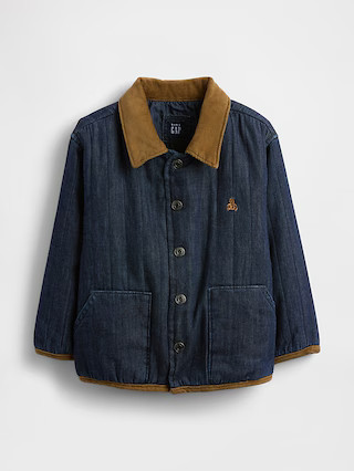 Baby & Toddler Quilted Denim Jacket | Gap (US)