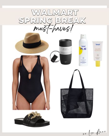 Walmart spring break must haves! 

Lee Anne Benjamin 🤍

#LTKstyletip #LTKswim #LTKSeasonal