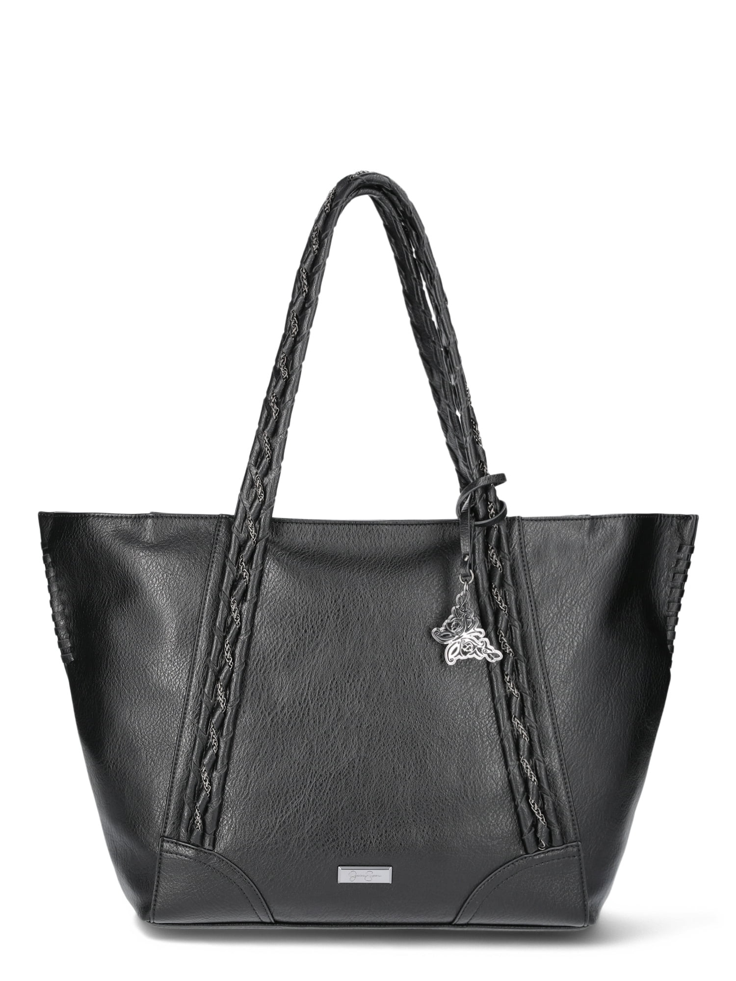 Jessica Simpson Women’s Dallas Tote Handbag, Black | Walmart (US)