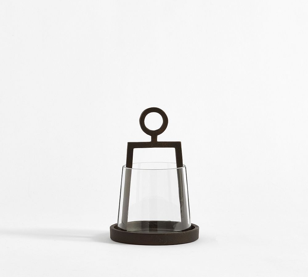 Easton Forged-Iron Outdoor Lantern | Pottery Barn (US)