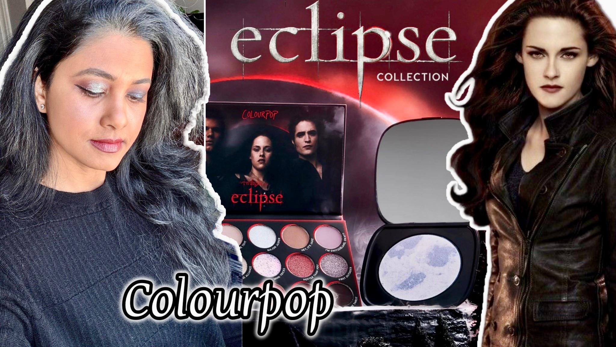 Colourpop X The Twilight Saga ♥️🖤 Eclipse Collection
https://youtu.be/pQrTyUhOVHQ
(watch my Youtube- @ pamdsouza)

#LTKOver40 #LTKfoodie #LTKgrwm