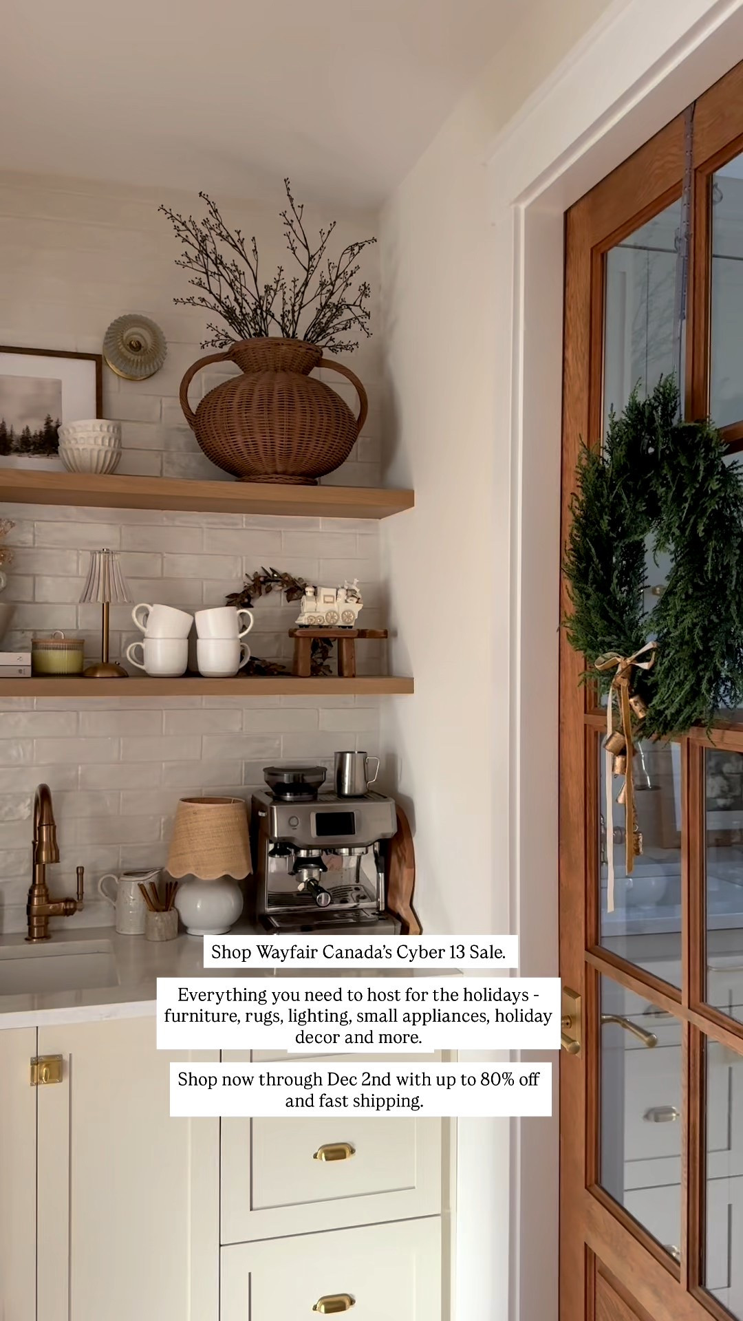 Home for the holidays with Wayfair Canada.
Shop up to 80% off during Wayfair Canada’s Cyber 13 Sale. Everything you need to host for the holidays - furniture, rugs, lighting, holiday decor and more. Shop now through December 2nd with fast shipping. 🎄🎁 @wayfaircanada #WayfairCAPartner #WayfairCAHome