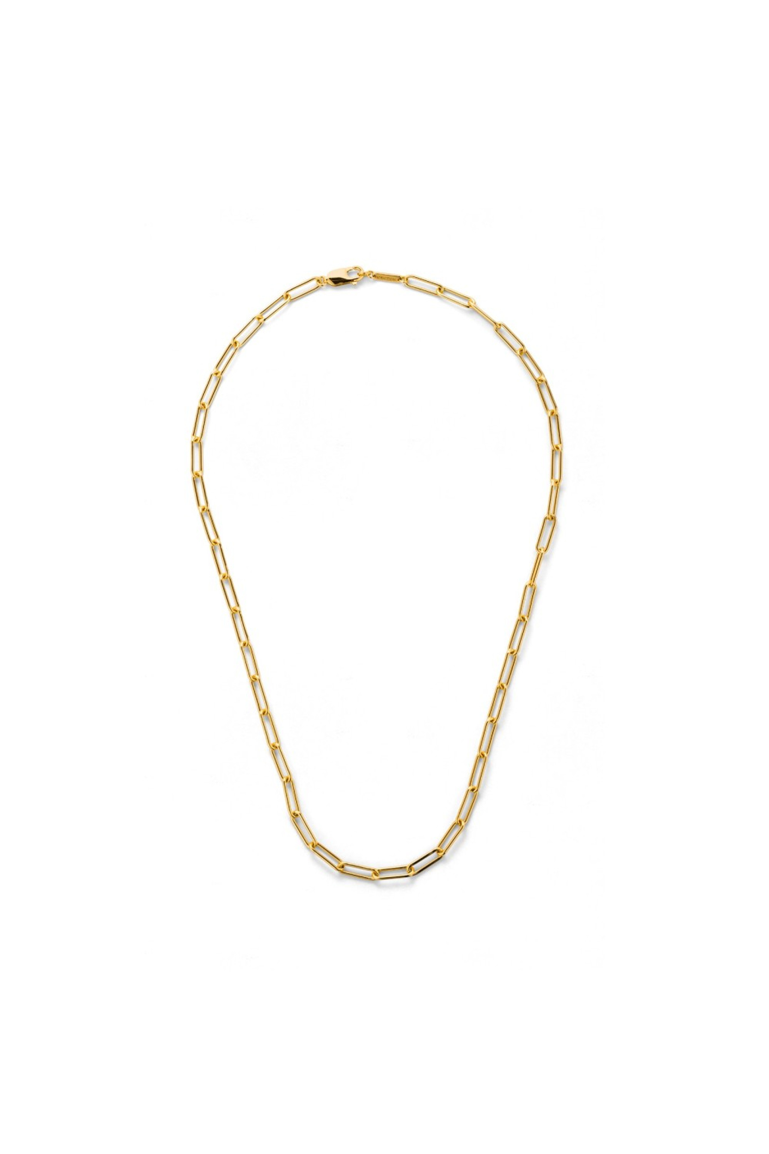 Gianna Paper Link Chain Necklace - 18K Gold | Oroton | Oroton