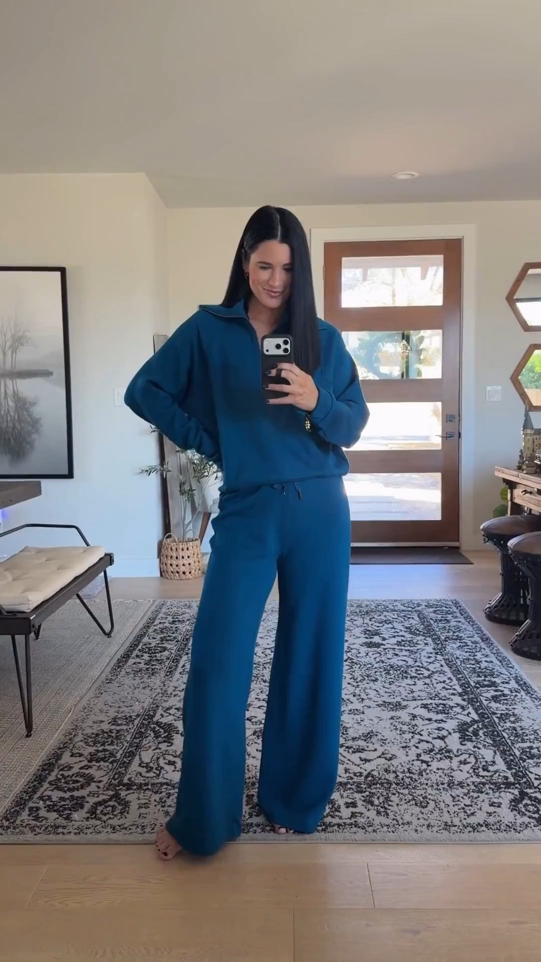 Use code DTKxSPANX for 15% off your entire order plus free shipping

 In love with the new SPANX AirEssentials colors! I’m in the size medium in both pieces. 

