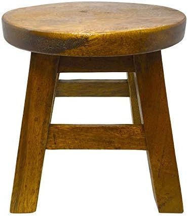 Laeto T0018 Childrens Solid Wooden Stool/Chair or Adult Footstool Hand Made to last for years - L... | Amazon (UK)