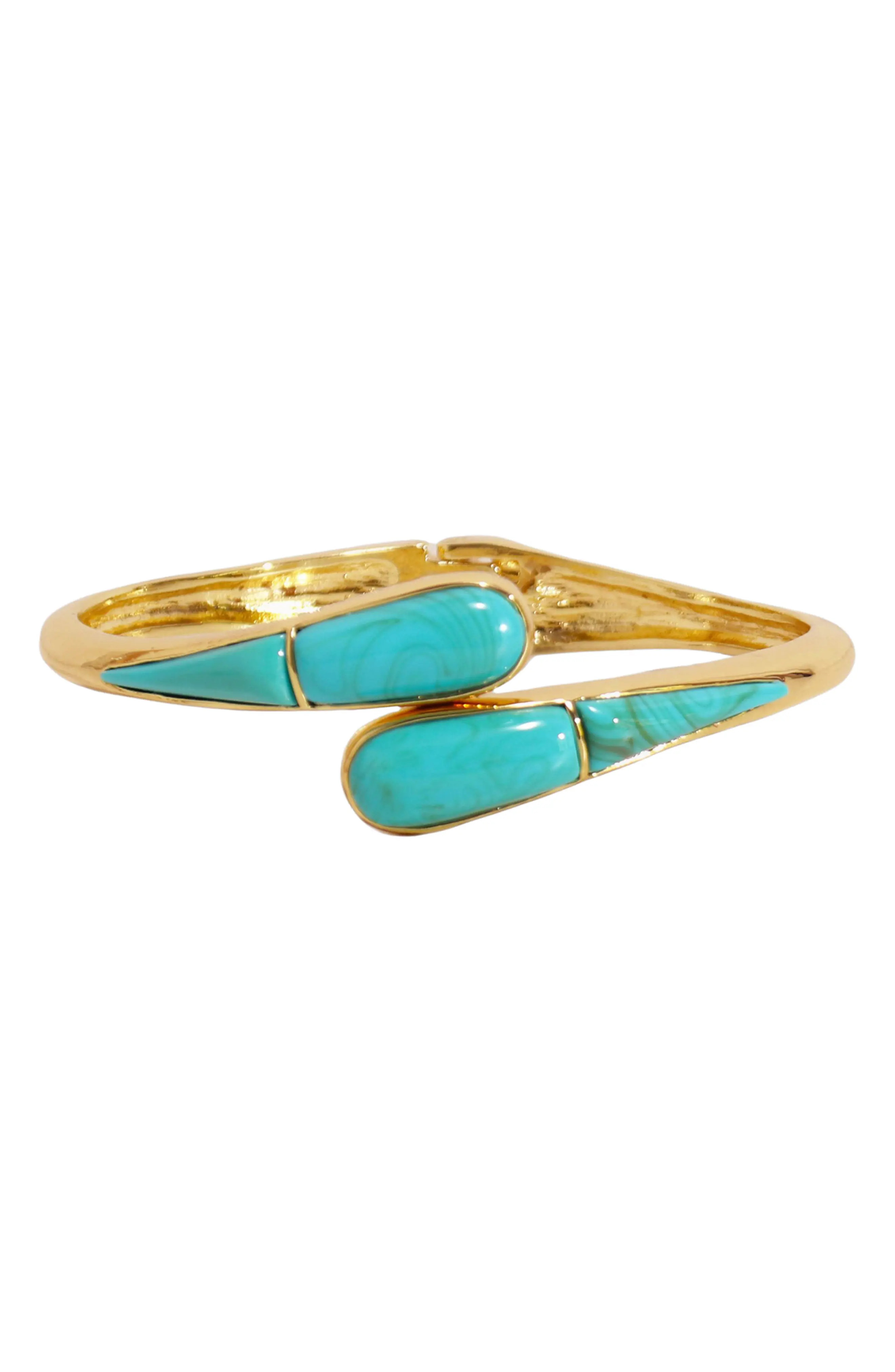 Petit Moments Thin Livorno Stone Wrap Cuff Bracelet (Women) | Nordstrom | Nordstrom
