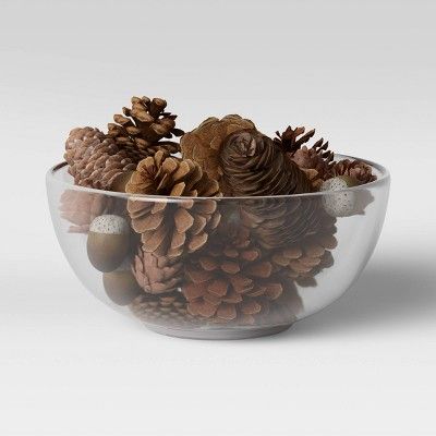 Acorn and Pinecone Vase Filler Brown - Threshold&#8482; | Target