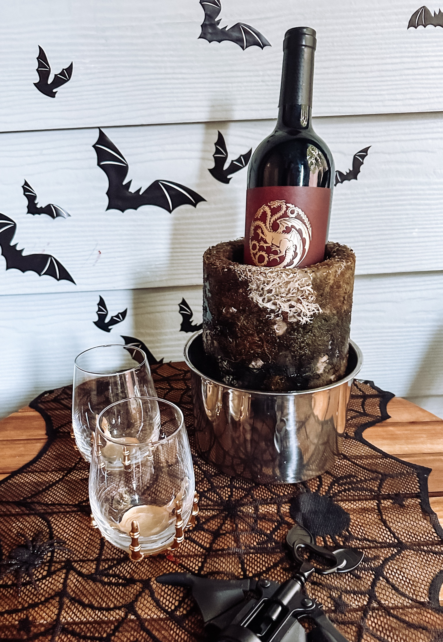 Make your own spooky wine chiller! 💀

#LTKParties #LTKSeasonal #LTKHome