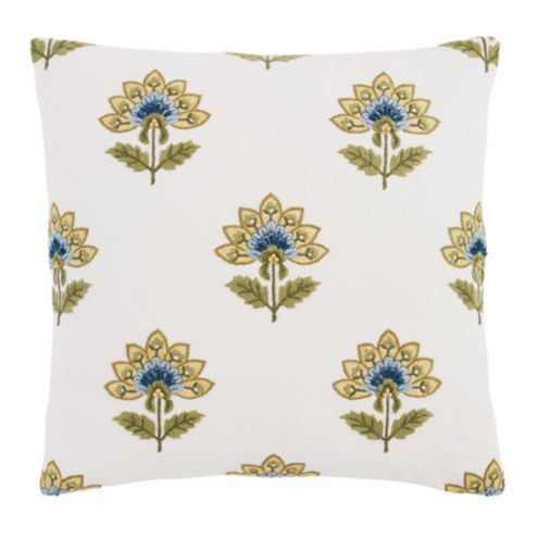 Calliope Embroidered Pillow Cover | Ballard Designs, Inc.