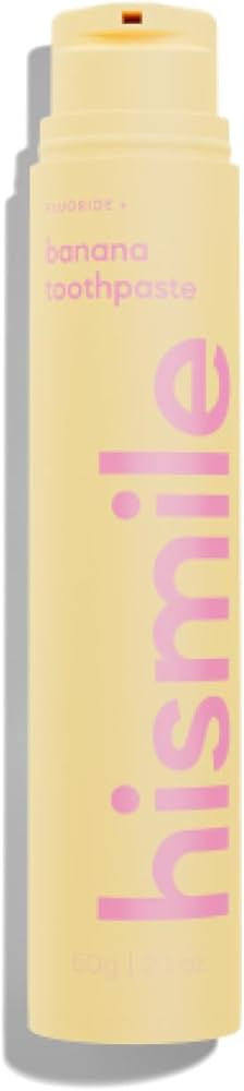 Hismile Banana Flavoured Toothpaste | Flavoured Toothpaste | Hismile Toothpaste | Fluoride Toothp... | Amazon (US)