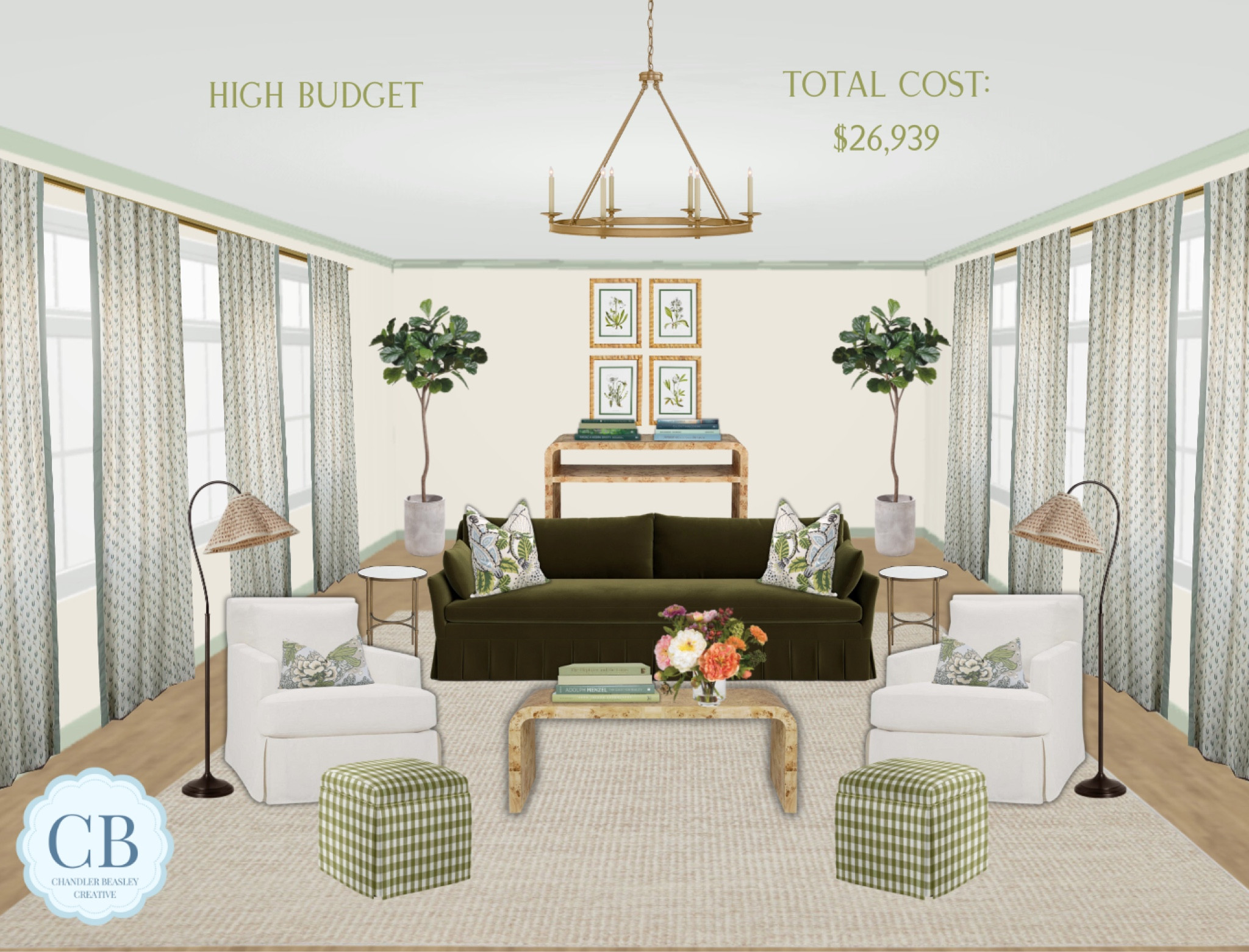 High & low budget design! Check back tomorrow for the low version! 

#LTKStyleTip #LTKSeasonal #LTKHome