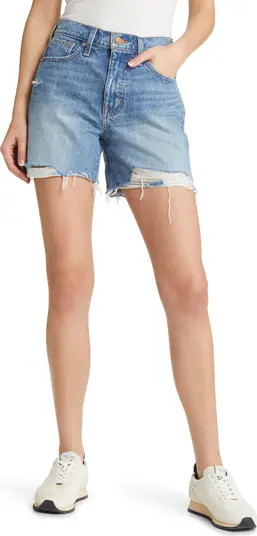 Relaxed Mid Length Denim Shorts | Nordstrom