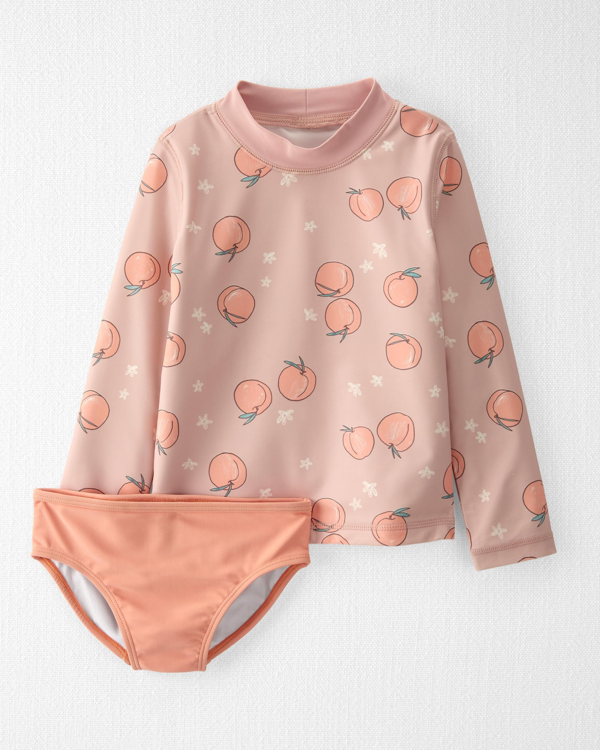Peach Rashgaurd Set | Carter's