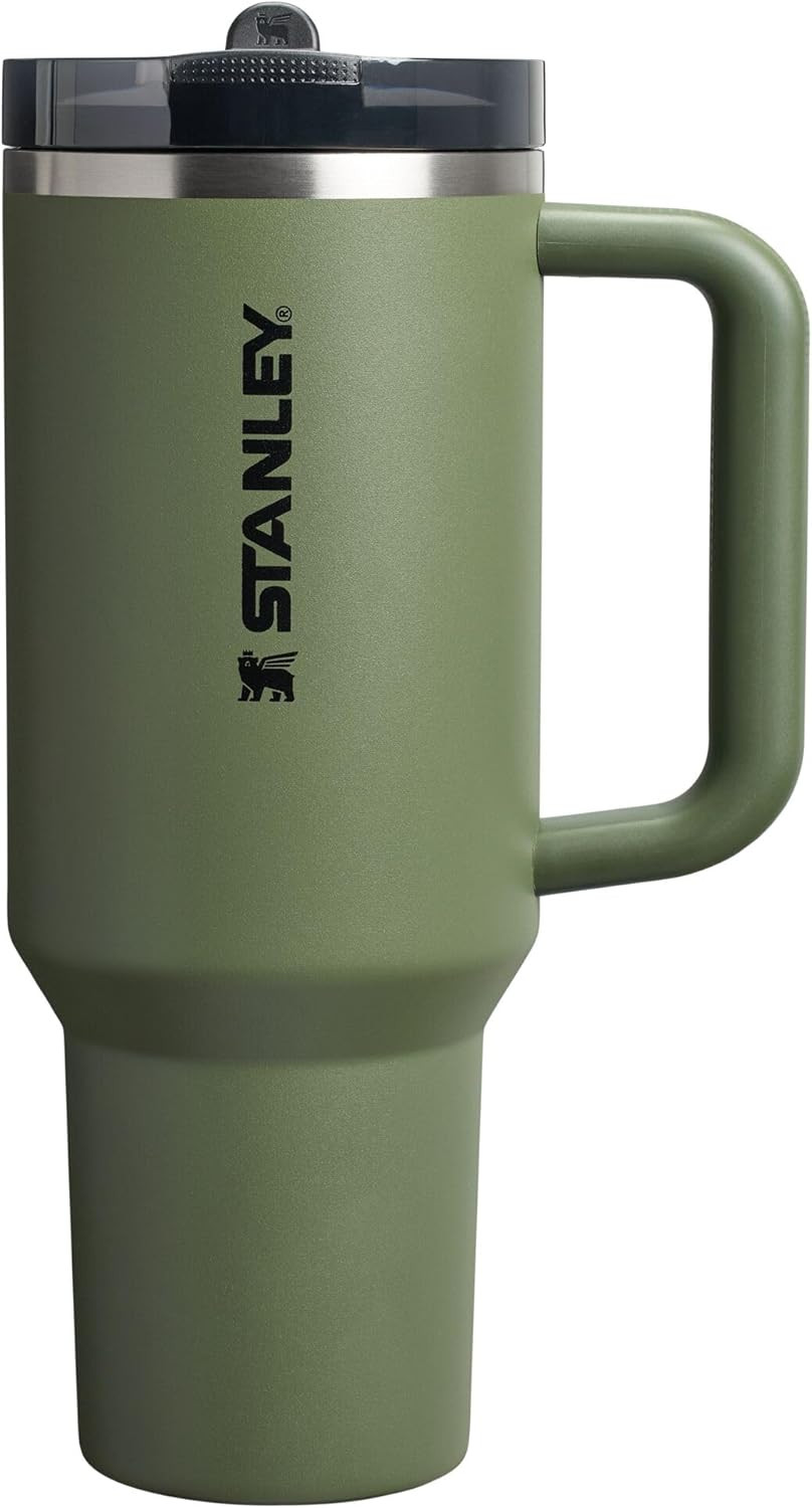 STANLEY Quencher ProTour Flip Straw Tumbler with Leakproof Lid 40 oz | Built-In Straw and Handle ... | Amazon (US)
