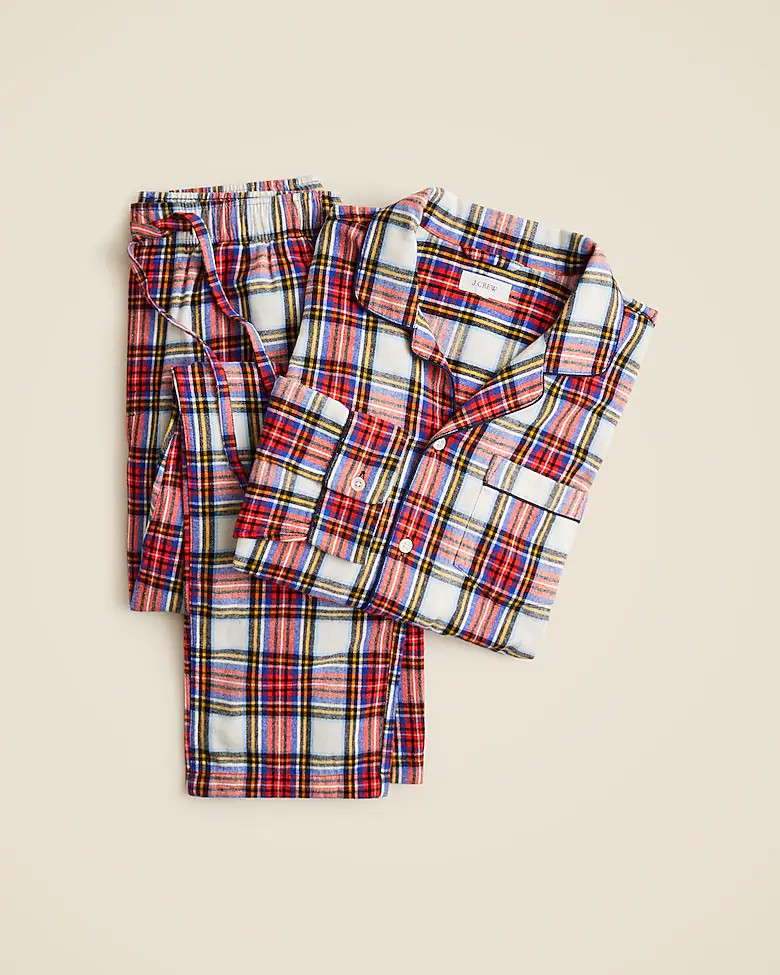 Flannel pajama set | J. Crew US