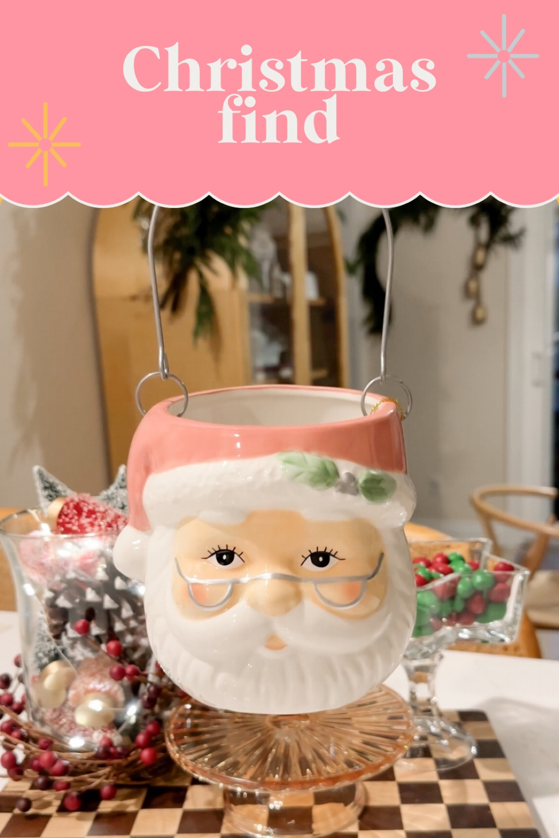 Pink Santa at Walmart for $8.98. Great for a candle 


Christmas decor, Walmart find, pink Christmas 

#LTKSeasonal #LTKHoliday #LTKhome