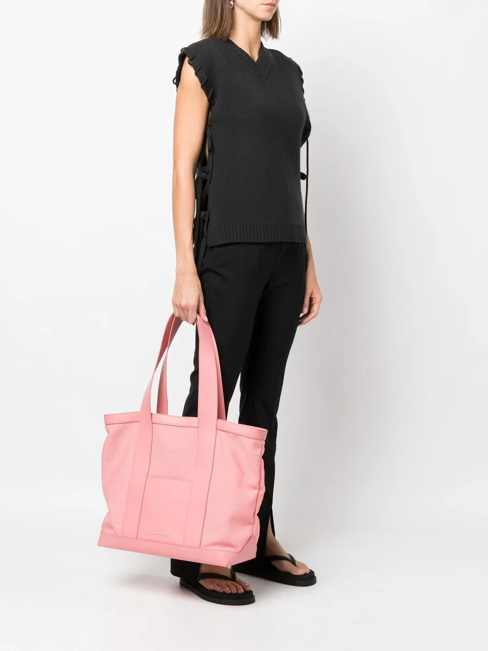 Kvadrat logo-print Tote Bag - Farfetch | Farfetch Global