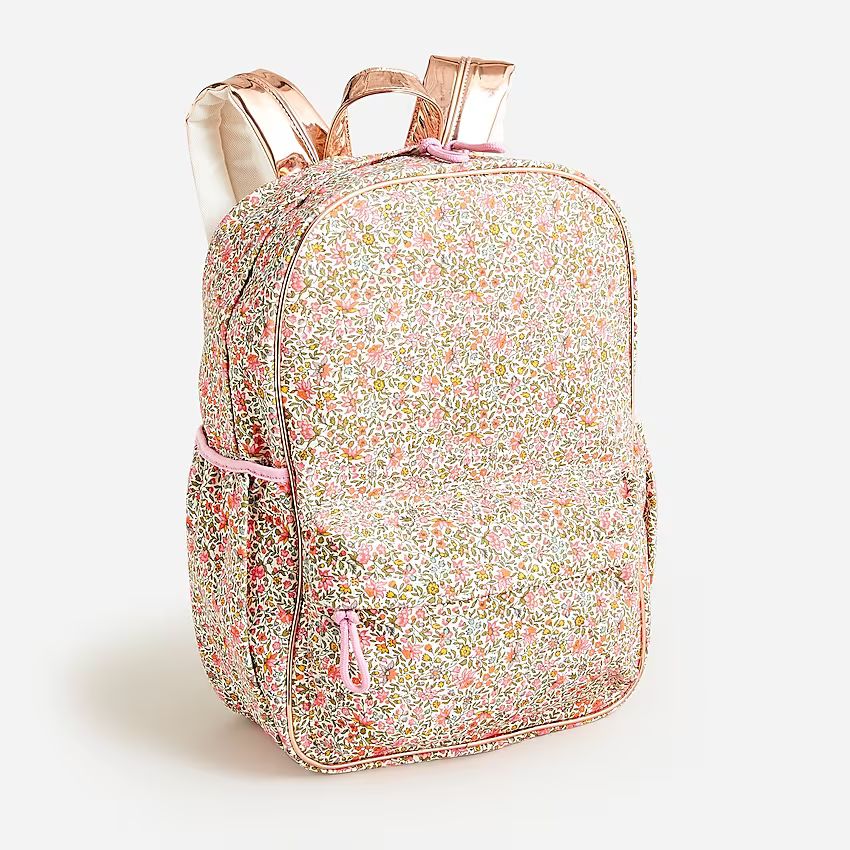 Girls' backpack in floral print | J.Crew US