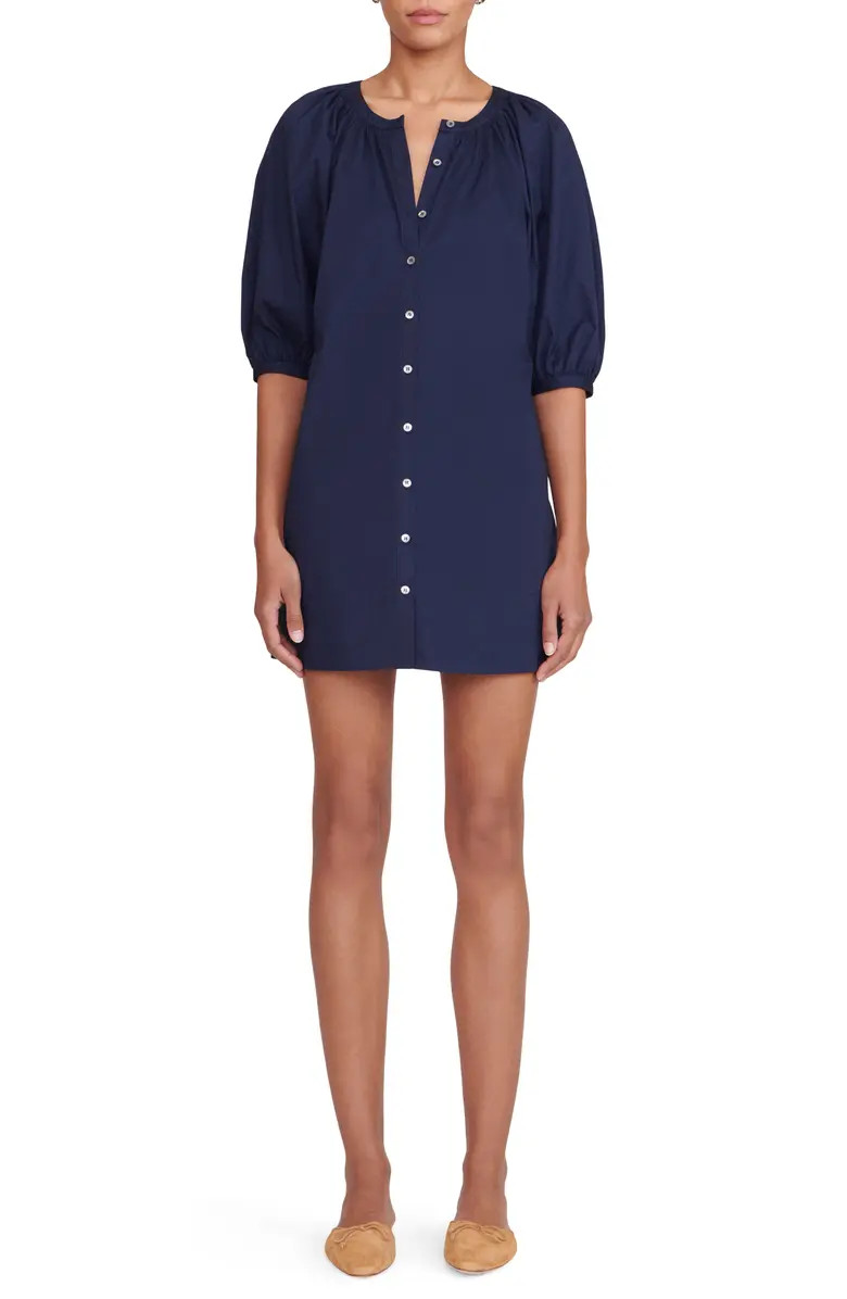 Vincent Stretch Cotton Shirtdress | Nordstrom