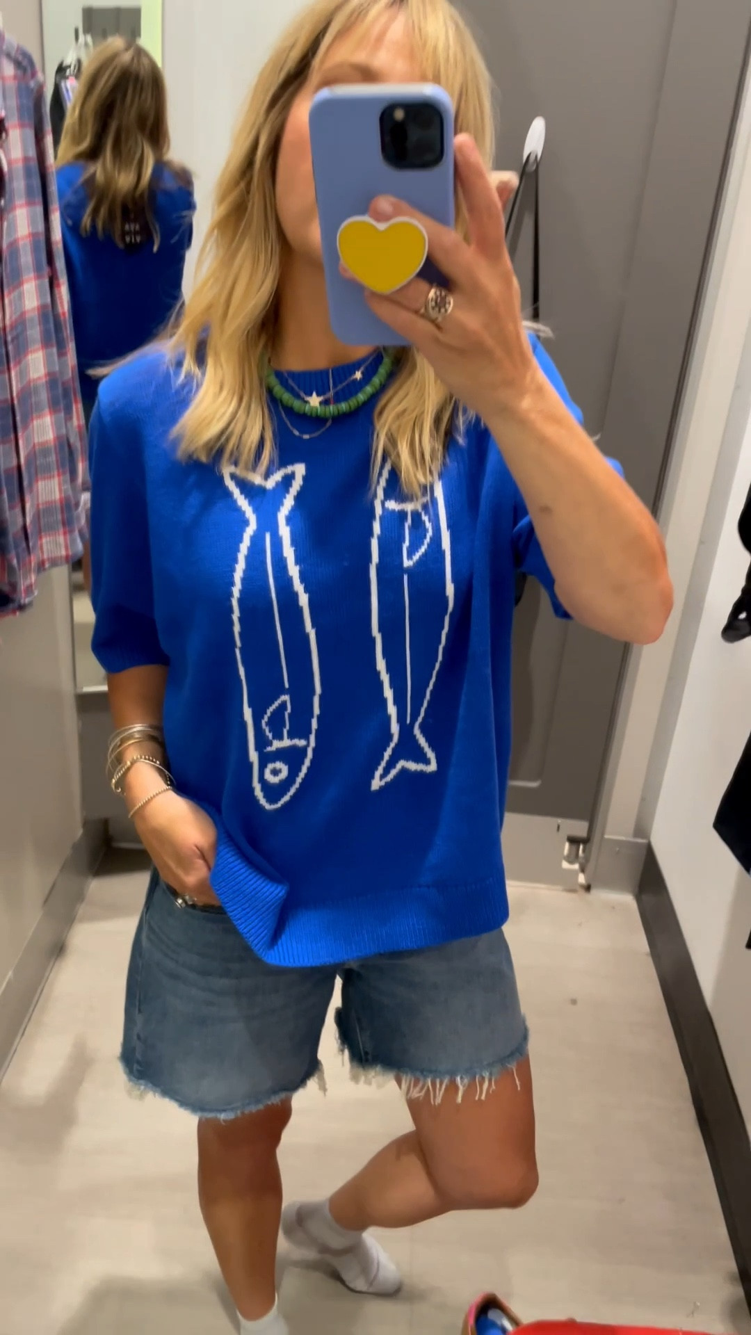 This sweater is so cute for summer! It would also be perfect with white jeans! I’m usually a sm/ med in tops and this is the 1x. I love the oversized fit! 

#LTKPlusSize #LTKOver40