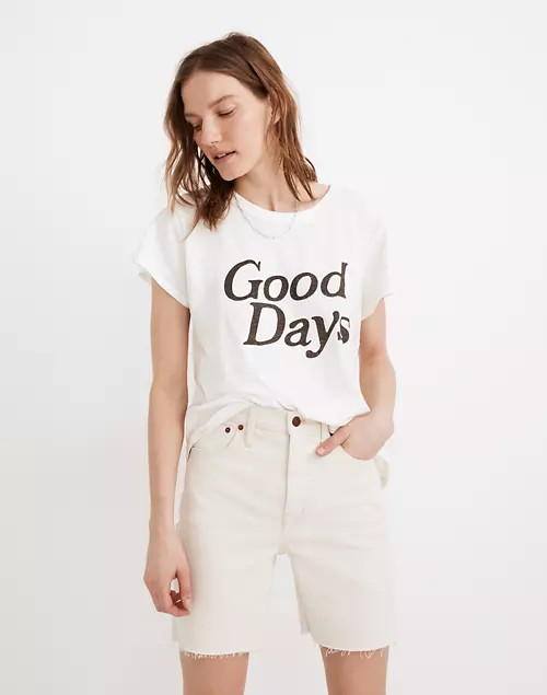 Good Days Graphic Softfade Cotton Tee | Madewell