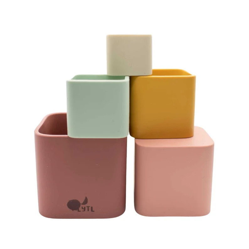 Stacking Cup Toy Nesting Cup Silicone Snack Cup Fine Motor Skills Montessori Water-play Open Ende... | Etsy (US)