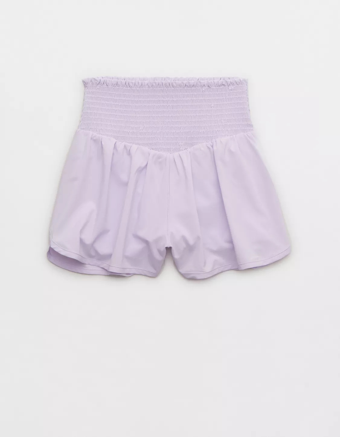 OFFLINE By Aerie Real Me Smocked Running Short | Aerie