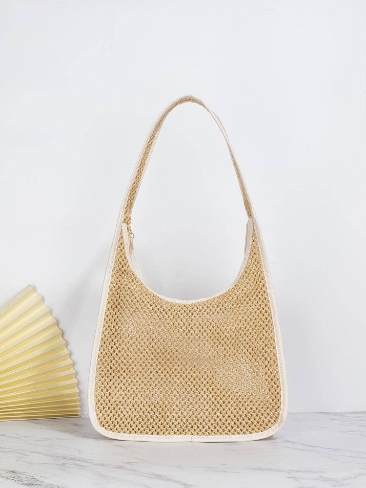 New
     
      Minimalist Straw Bag Contrast Binding Vacation Style
       
              
     ... | SHEIN