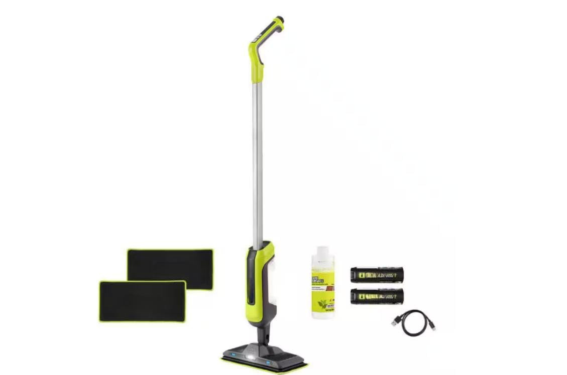 FVSM02K-FVB02 Fits for Ryobi USB Lithium Cordless Agitating Spray Mop Kit w/ 2Ah Battery, Chargin... | Amazon (US)