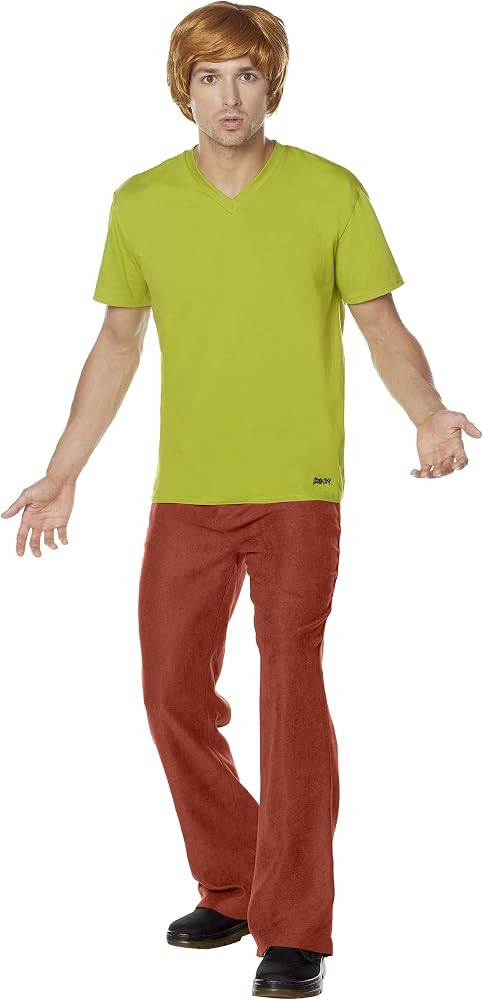 Spirit Halloween Adult Scooby-Doo Shaggy Costume | Officially Licensed | TV Show Halloween Costum... | Amazon (US)