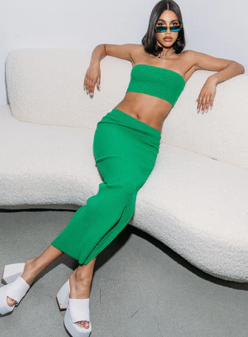 Abrielle Set Green | Princess Polly AU