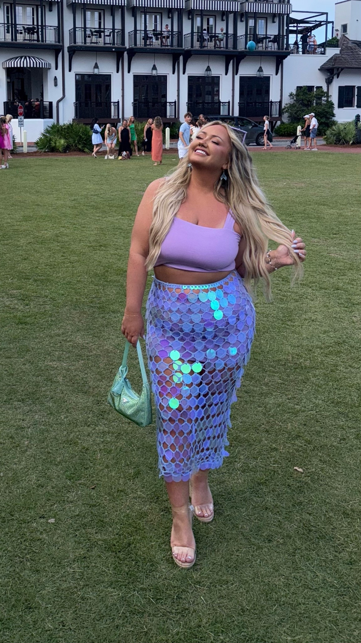 Birthday mermaid fit 🧜🏼‍♀️💜

#LTKPlusSize #LTKMidsize #LTKFindsUnder50