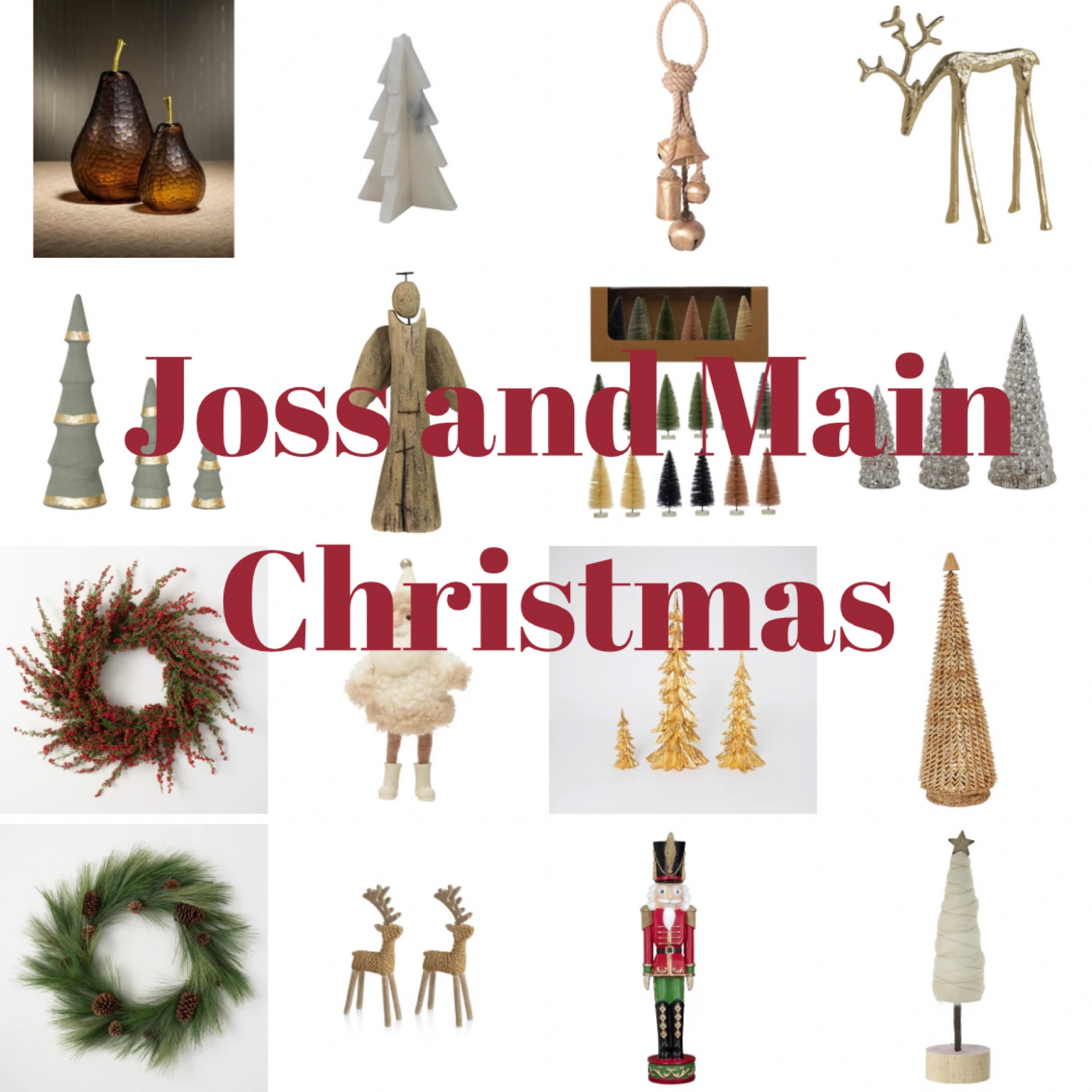 I’m thinking about pulling out my Christmas decor to see what I need to buy yet.   Every year there are so many fun new things.  
#christmas #jossandmain #holidaydecor

#LTKHolidaySale #LTKSeasonal #LTKhome