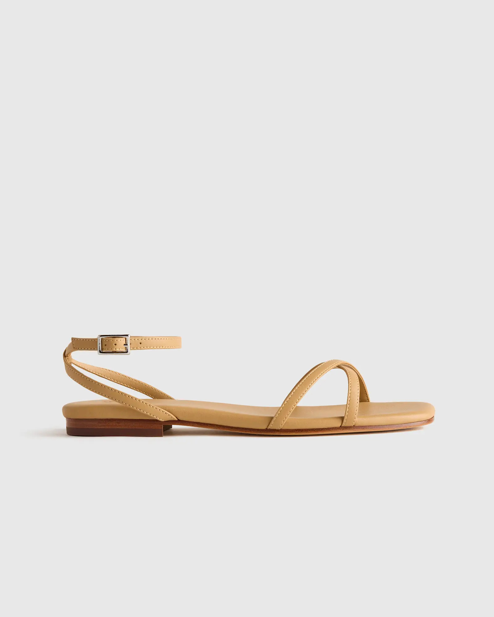 Italian Leather Ankle Strap Sandal | Quince