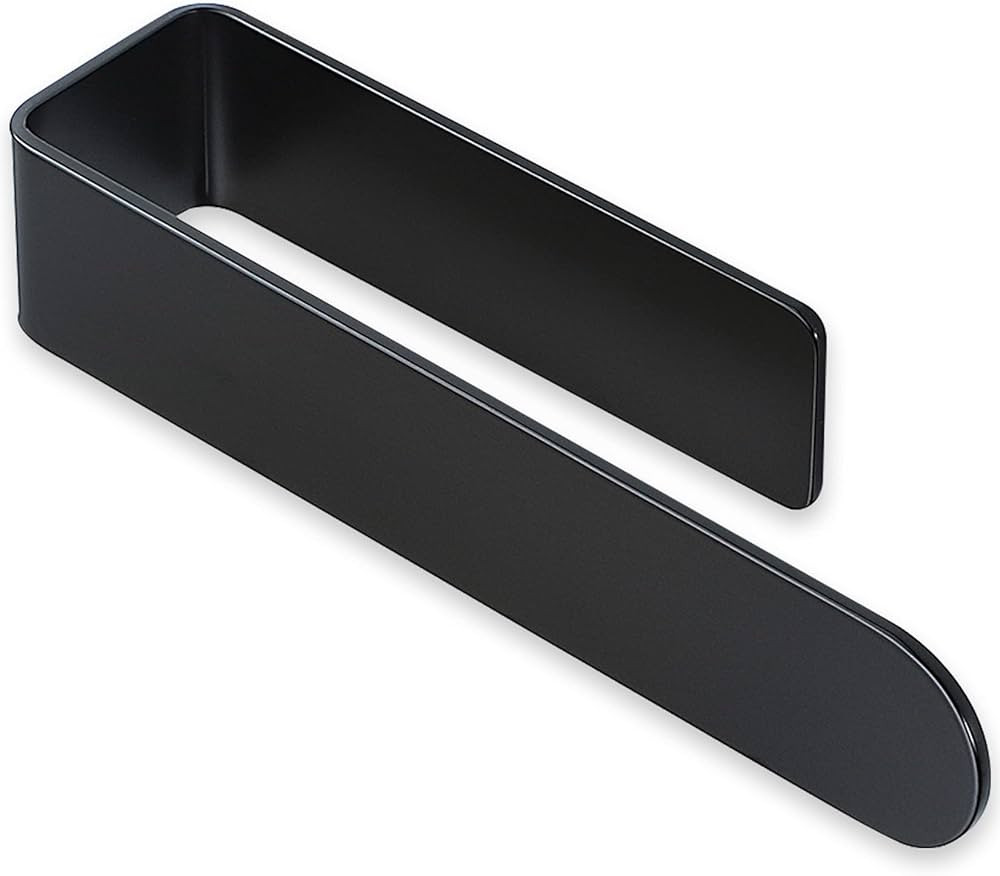 Taozun Hand Towel Holder/Hand Towel Bar - Black Face Towel Holder Self Adhesive Towel Ring for Ba... | Amazon (US)