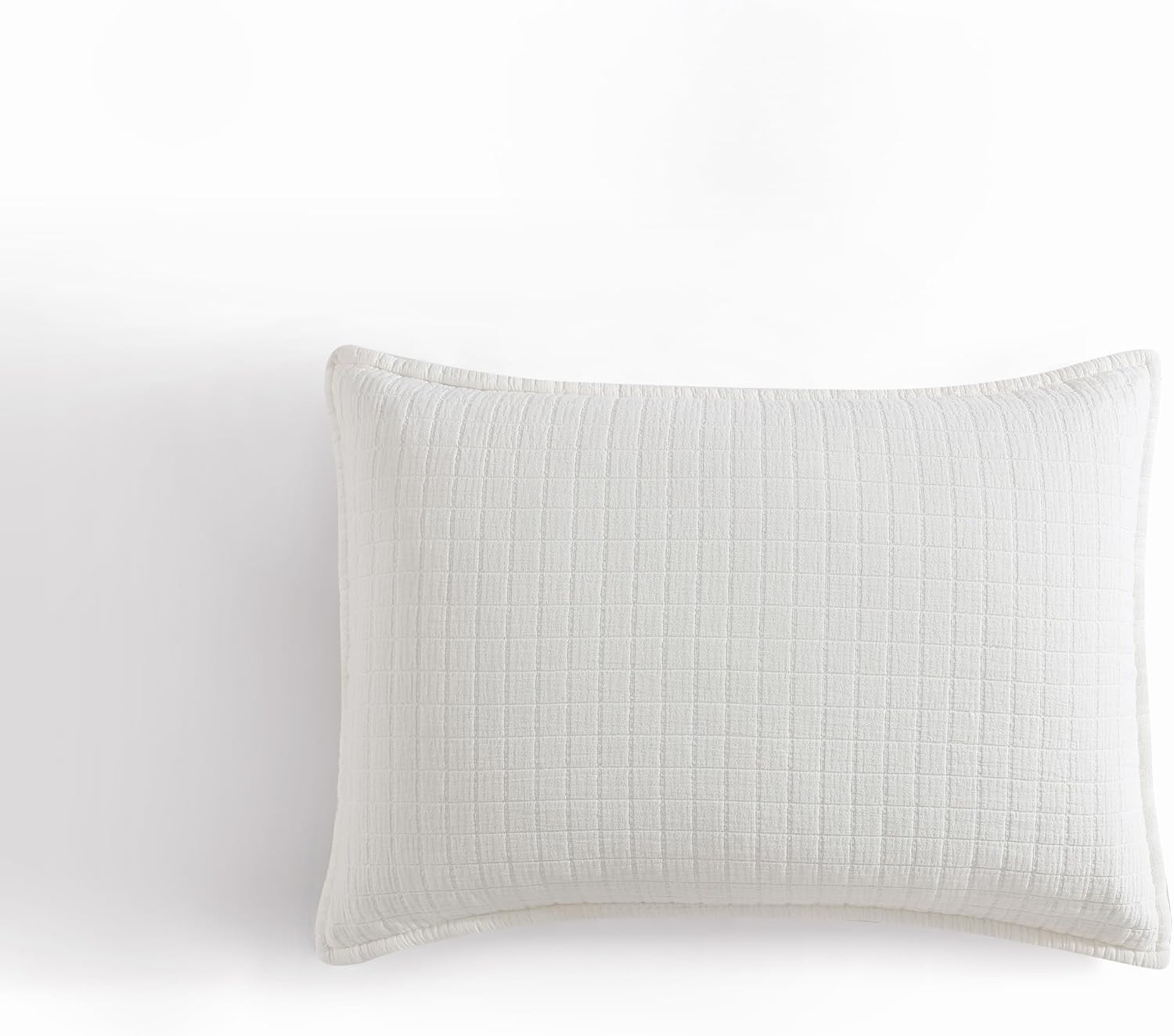 Calvin Klein - Standard Sham Set, Cotton Jacquard Bedding, Garment Washed Home Decor for Soft & R... | Amazon (US)