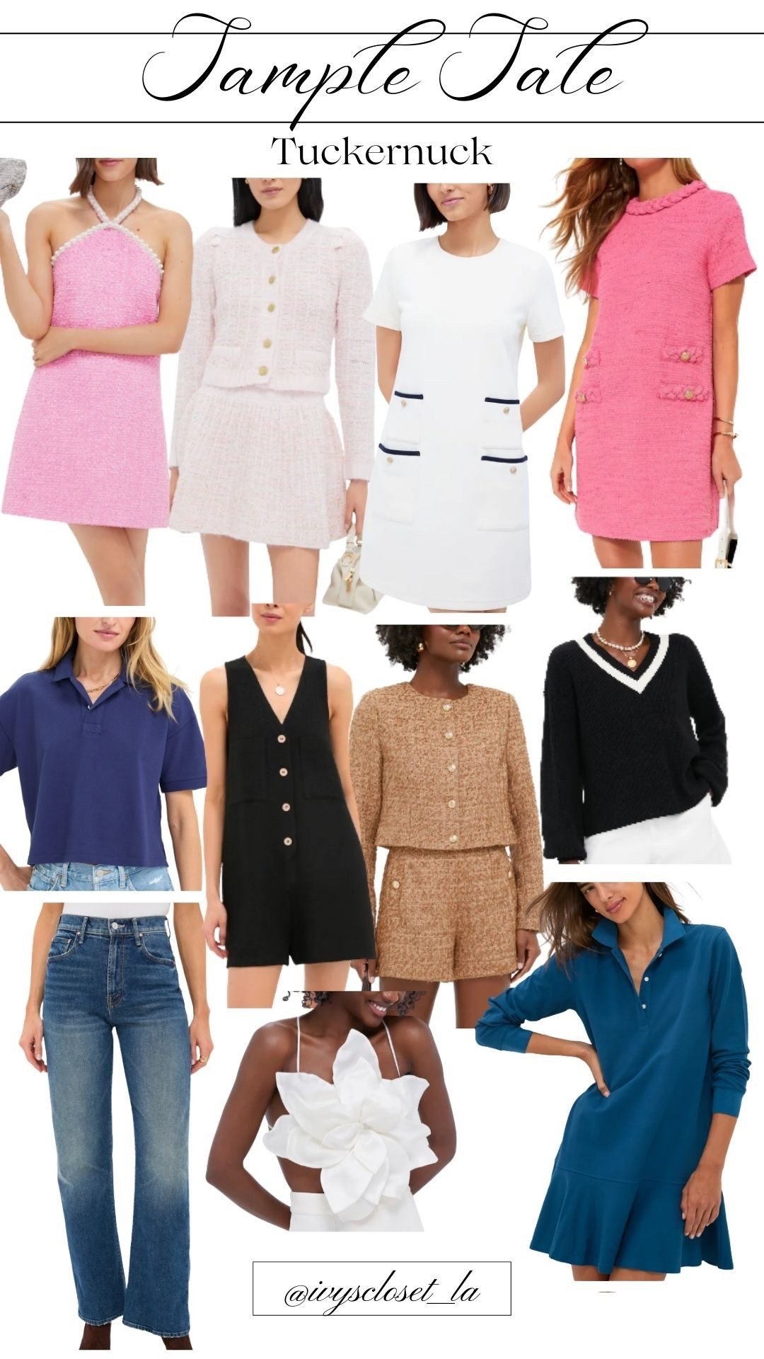 Tuckernuck sample sale 

#LTKSaleAlert #LTKTravel #LTKWorkwear