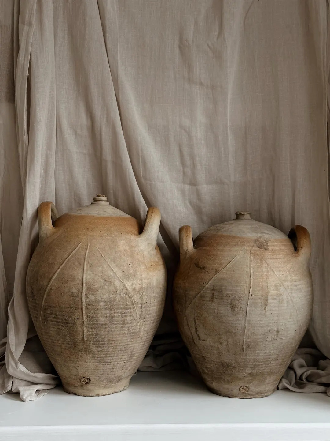 XXL Antique French Jug, Vintage Clay Pot, Vintage Pitcher, Confit Pot, Terracotta Olive Jar, Rust... | Etsy (US)