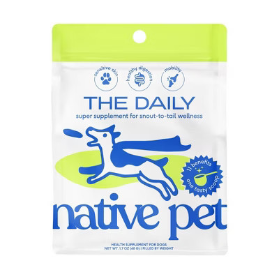 Native Pet The Daily Supplement with Goat's Milk for Dogs - 1.7oz | Target