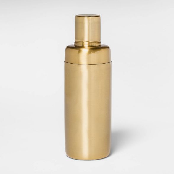 21oz Stainless Steel Cocktail Shaker Gold - Project 62™ | Target