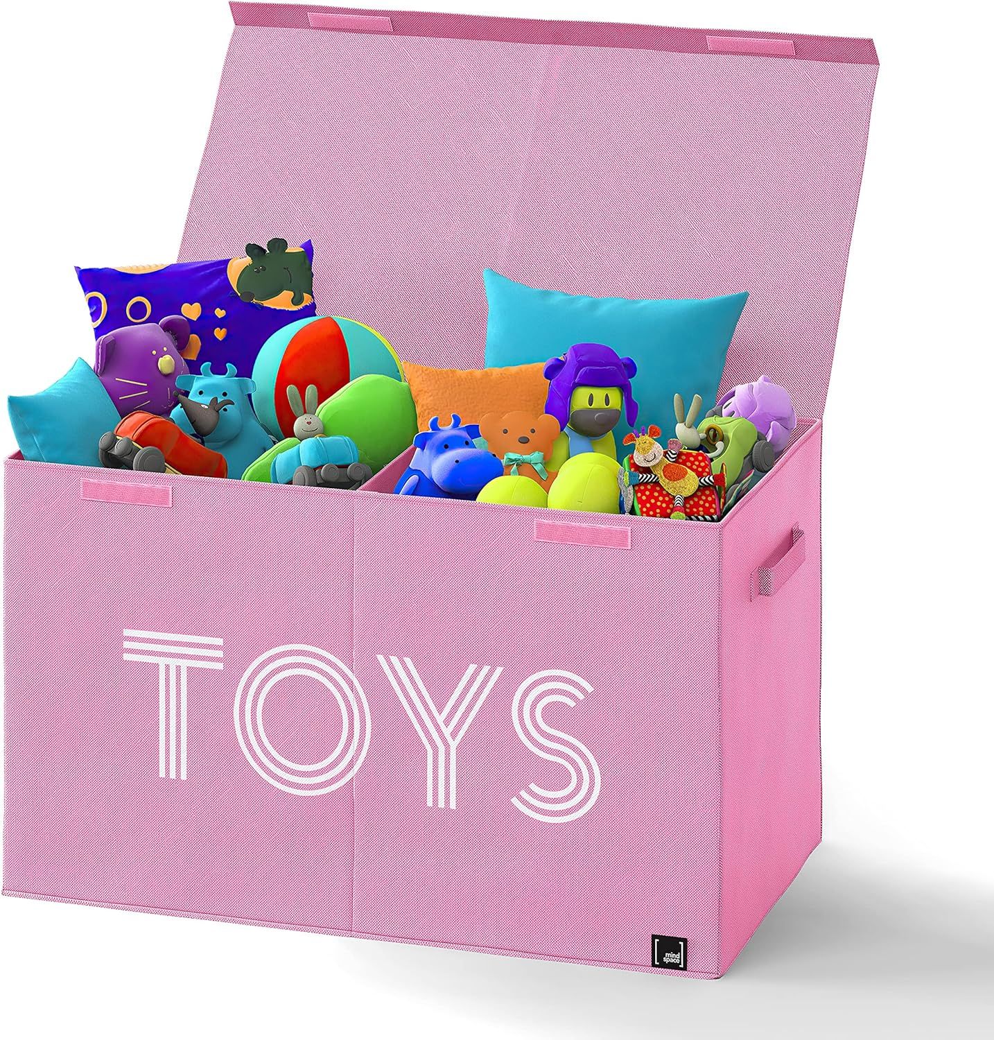 Mindspace Kids Toy Storage Organizer - Large Toy Chest for Girls - Big Toy Box for Girls, Boys, B... | Amazon (US)