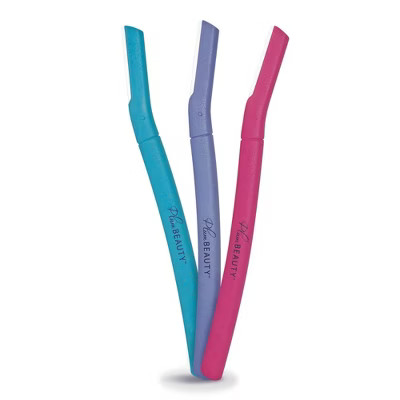 Plum Beauty Facial Shaping Razors - 3ct | Target