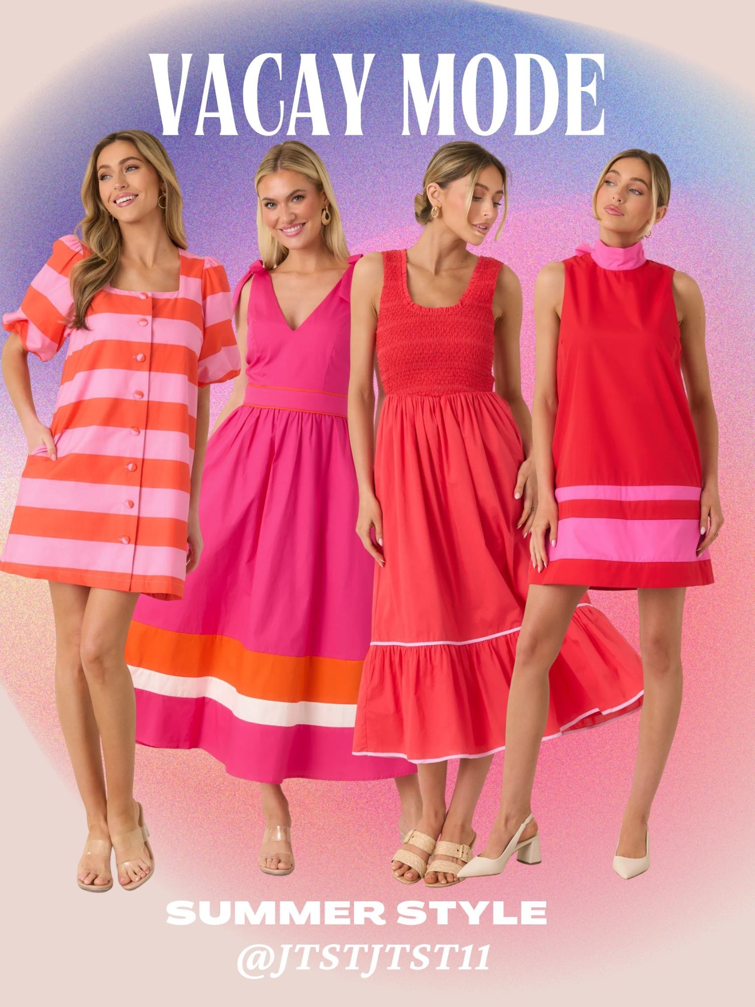 Resort wear for Women / Summer Dresses / Florida Outfits Vacation


summer 2026 outfits | tropical vacation outfits | cute vacation outfits | island vacation outfits | ibiza outfits | vacation outfits | vacation style | puerto rico outfits | italian summer outfits | euro summer outfits | casual summer outfits | italy outfits | summer fits | summer dresses | beach outfit | beachy summer outfits | carribean vacation outfits | beach vacation outfits | bahamas vacation outfits | mexico vacation outfits | resort wear for women | resort vacation outfits | resort outfit ideas | tropical vacation outfits | island vacation outfits | vacation outfits tropical | puerto rico outfits | beachy outfits | summer outfits 2026 | spring break outfit | spring break outfits | summer bikinis | florida outfits | florida vacation outfits | florida outfits vacation
 


#LTKSeasonal #LTKOver40 #LTKU #LTKTravel #LTKootd #LTKMidsize #LTKSwim #LTKWedding 